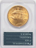 1927 $20 Saint-Gaudens Double Eagle PCGS MS63