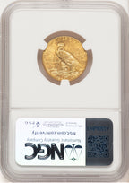 1913 $5 Indian Half Eagle NGC MS62 (778897012)