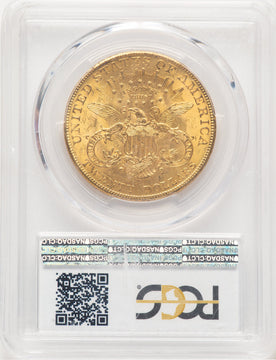 1907 $20 Liberty Liberty Double Eagle PCGS MS63+