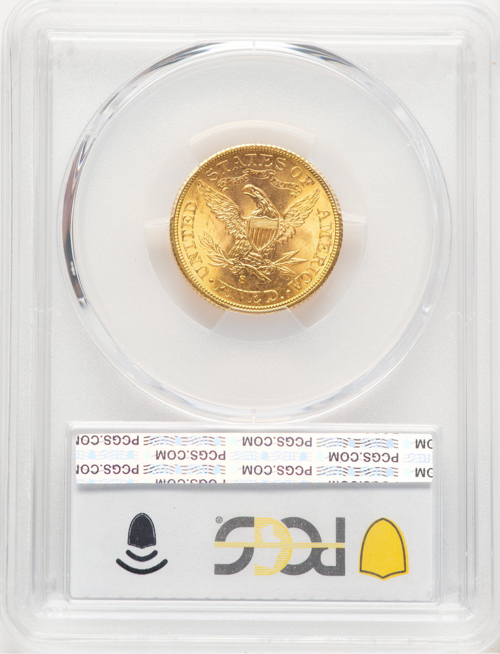 1902-S $5 Liberty Half Eagle PCGS MS66