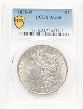 1895-O Morgan Dollar PCGS AU55 (778938012)