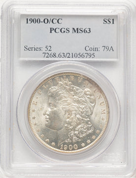 1900-O/CC Morgan Dollar PCGS MS63 (778946003)