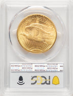 1920-S $20 Saint-Gaudens Double Eagle PCGS MS61