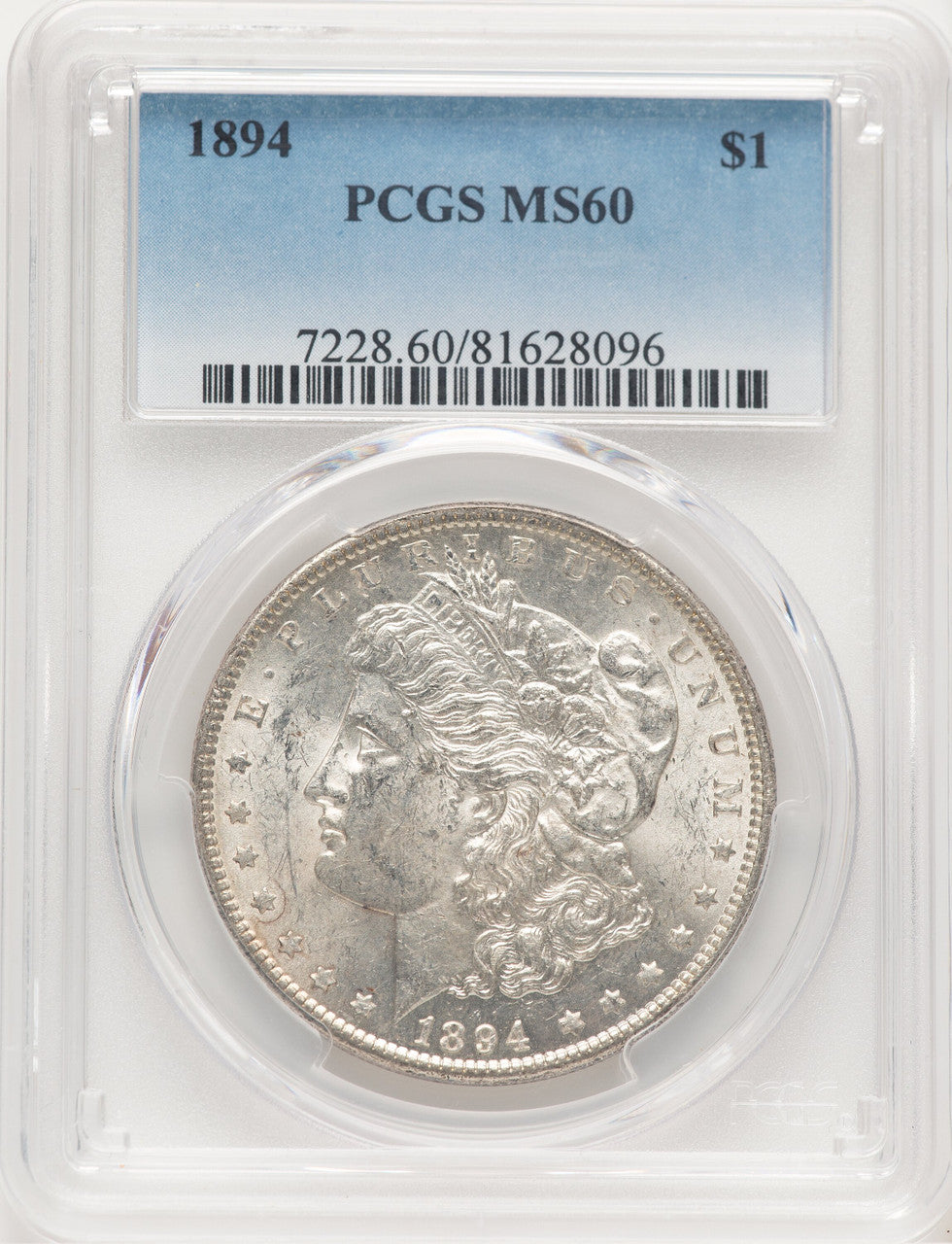 1894 Morgan Dollar PCGS MS60