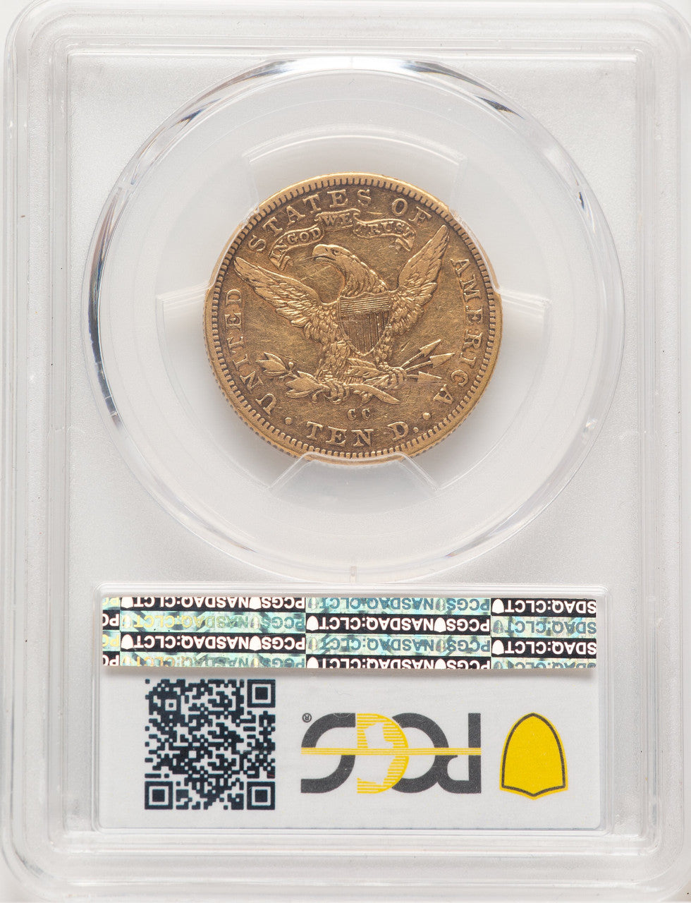 1892-CC $10 Liberty Eagle PCGS VF35