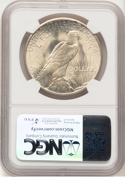 1934-S Peace Dollar NGC MS63