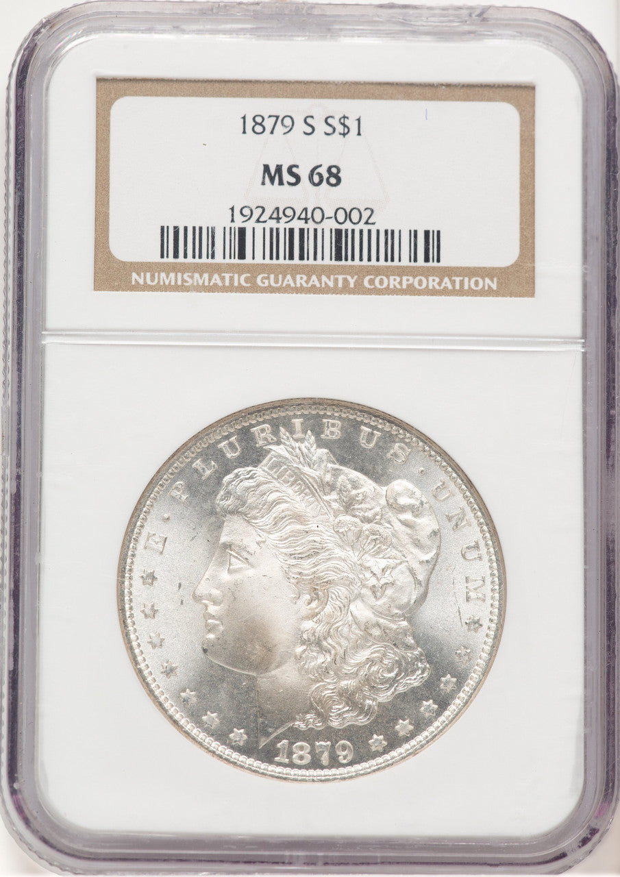 1879-S Morgan Dollar NGC MS68 (778956065)