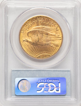 1927 $20 CAC Saint-Gaudens Double Eagle PCGS MS63