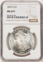 1879-S Morgan Dollar NGC MS67+ (778970003)
