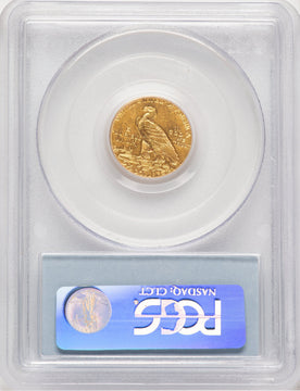 1909 $2.50 Indian Quarter Eagle PCGS MS62 (778970005)