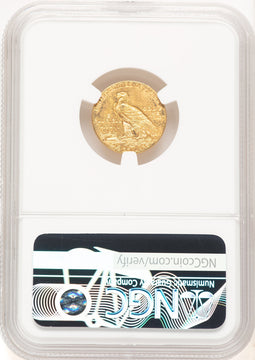 1914-D $2.50 Indian Quarter Eagle NGC MS62 (778970006)