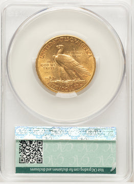 1913-S $10 Indian Eagle CACG AU58