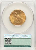 1913-S $10 Indian Eagle CACG AU58