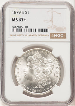 1879-S Morgan Dollar NGC MS67+ (778971038)