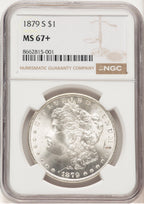 1879-S Morgan Dollar NGC MS67+ (778971038)