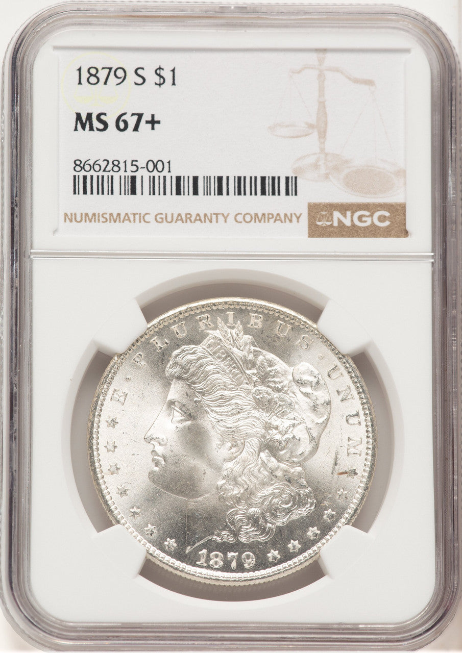 1879-S Morgan Dollar NGC MS67+ (778971038)
