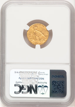 1910 $2.50 Indian Quarter Eagle NGC MS64 (778971044)