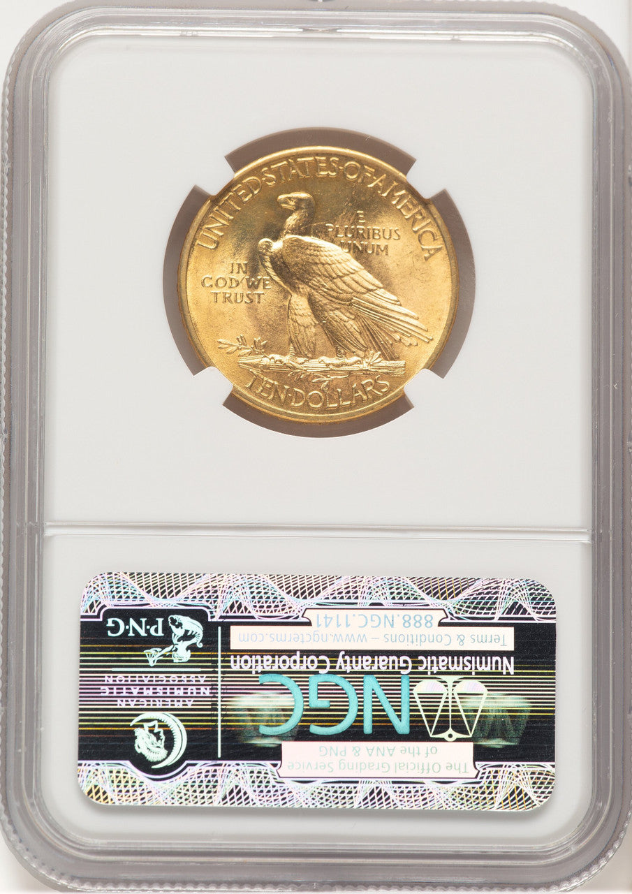 1915 $10 Indian Eagle NGC MS64 (778990002)