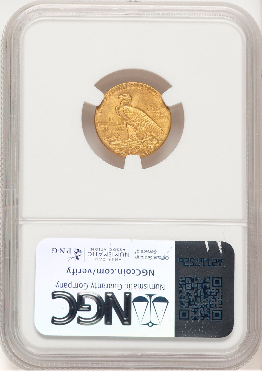 1913 $2.50 Indian Quarter Eagle NGC MS64 (778990009)