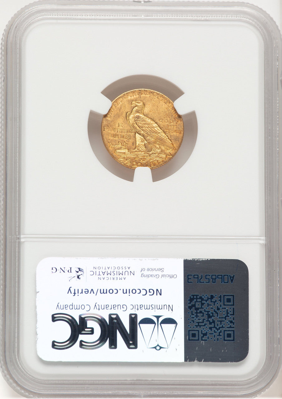 1913 $2.50 Indian Quarter Eagle NGC MS62 (778990010)