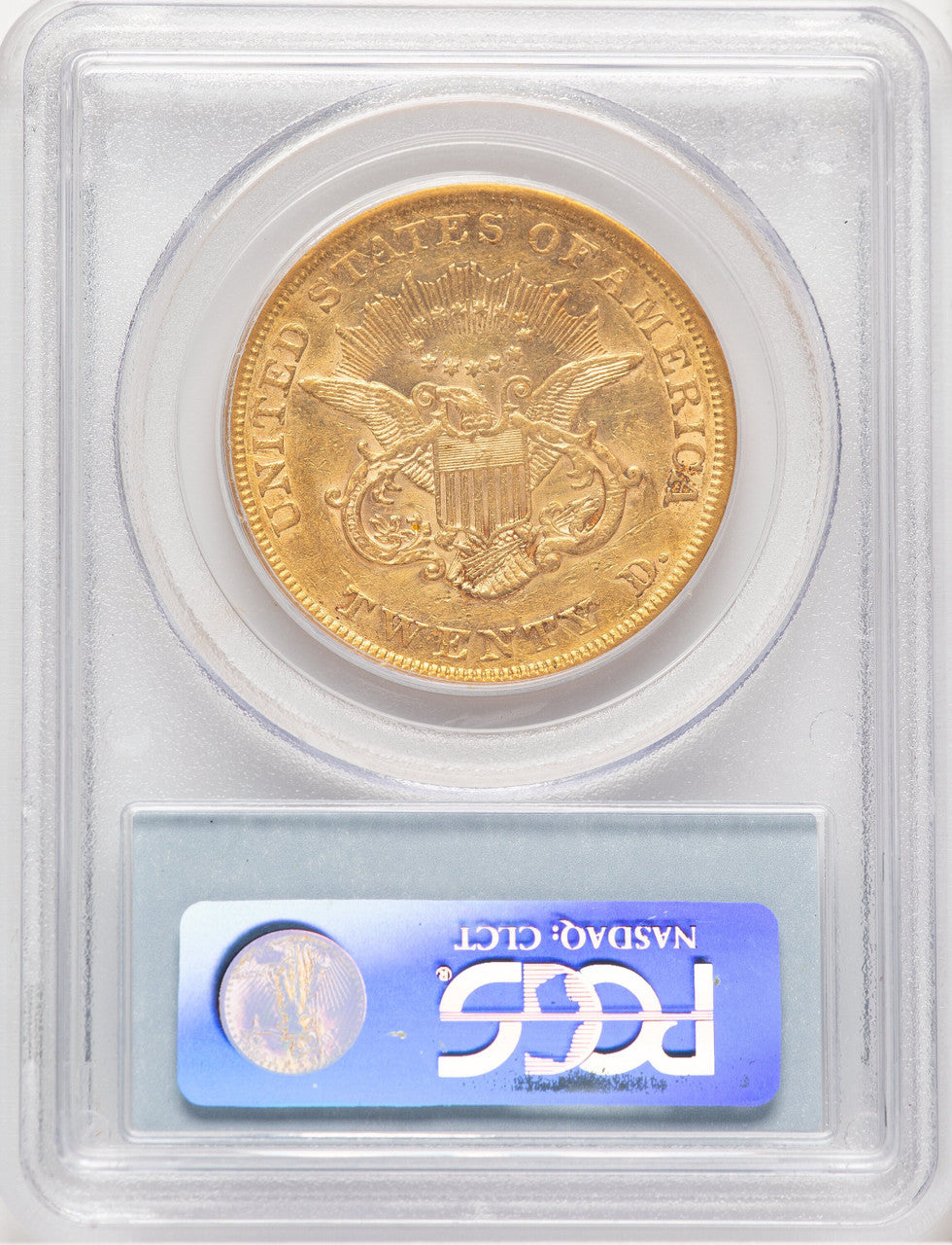 1852 $20 Liberty Double Eagle PCGS AU50 (779012001)