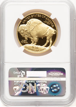 2016-W Proof Gold Buffalo 1 oz ER Blue NGC PF70