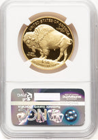 2016-W Proof Gold Buffalo 1 oz ER Blue NGC PF70