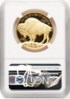 2019-W Proof Gold Buffalo 1 oz ER Blue NGC PF70