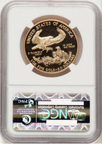 2000-W Proof Gold Eagle 1 oz Brown Label NGC MS70
