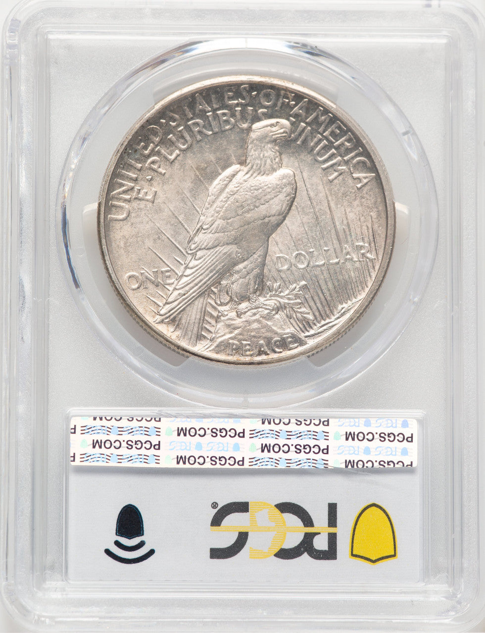1921 Peace Dollar PCGS MS62