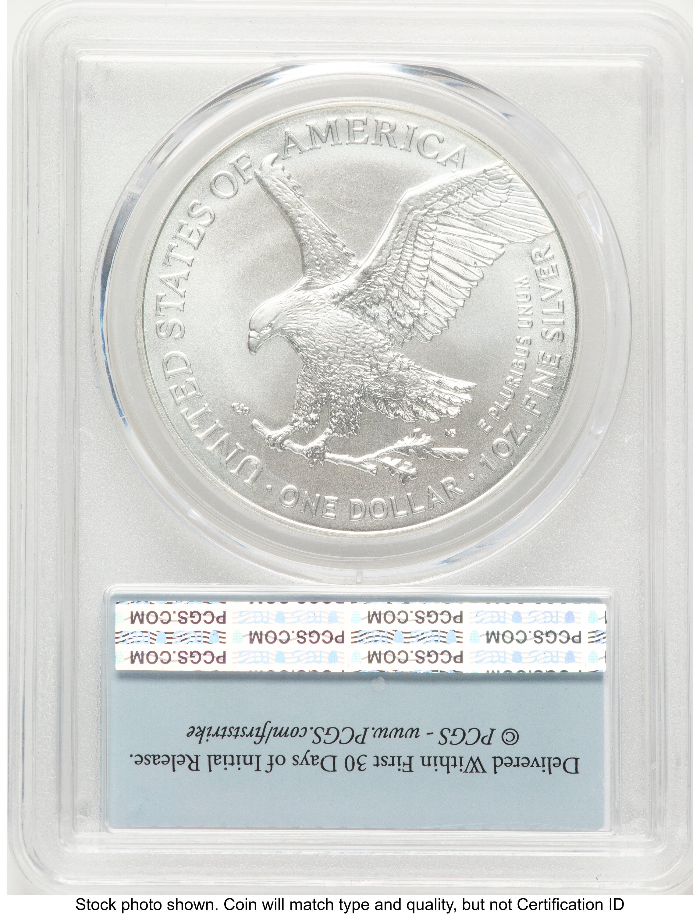 2024-(W) Silver Eagle FS Flag PCGS MS70