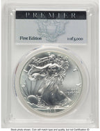 2018 Silver Eagle Premier Label PCGS PR70