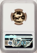 2021-W Type 1 Proof Gold Eagle 1/4 oz NGC MS70 Ed Moy