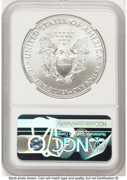 2021 Silver Eagle Type 1 Premier Select Series Last Day of Production NGC PF70