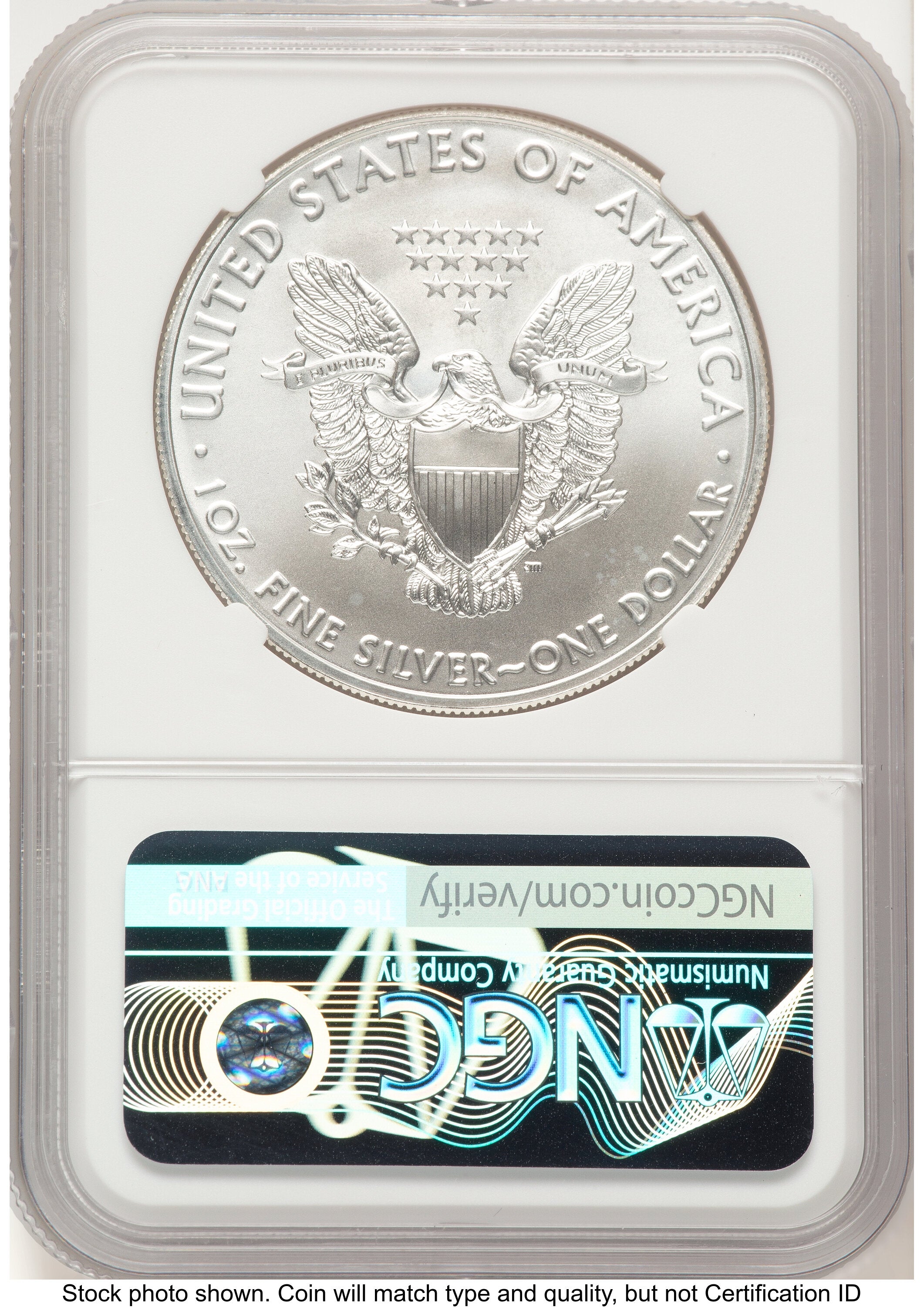 2021 Silver Eagle Type 1 Premier Select Series Last Day of Production NGC MS70
