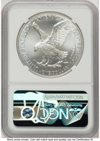 2021 Silver Eagle Type 2 Premier Select Series First Day of Production NGC MS70