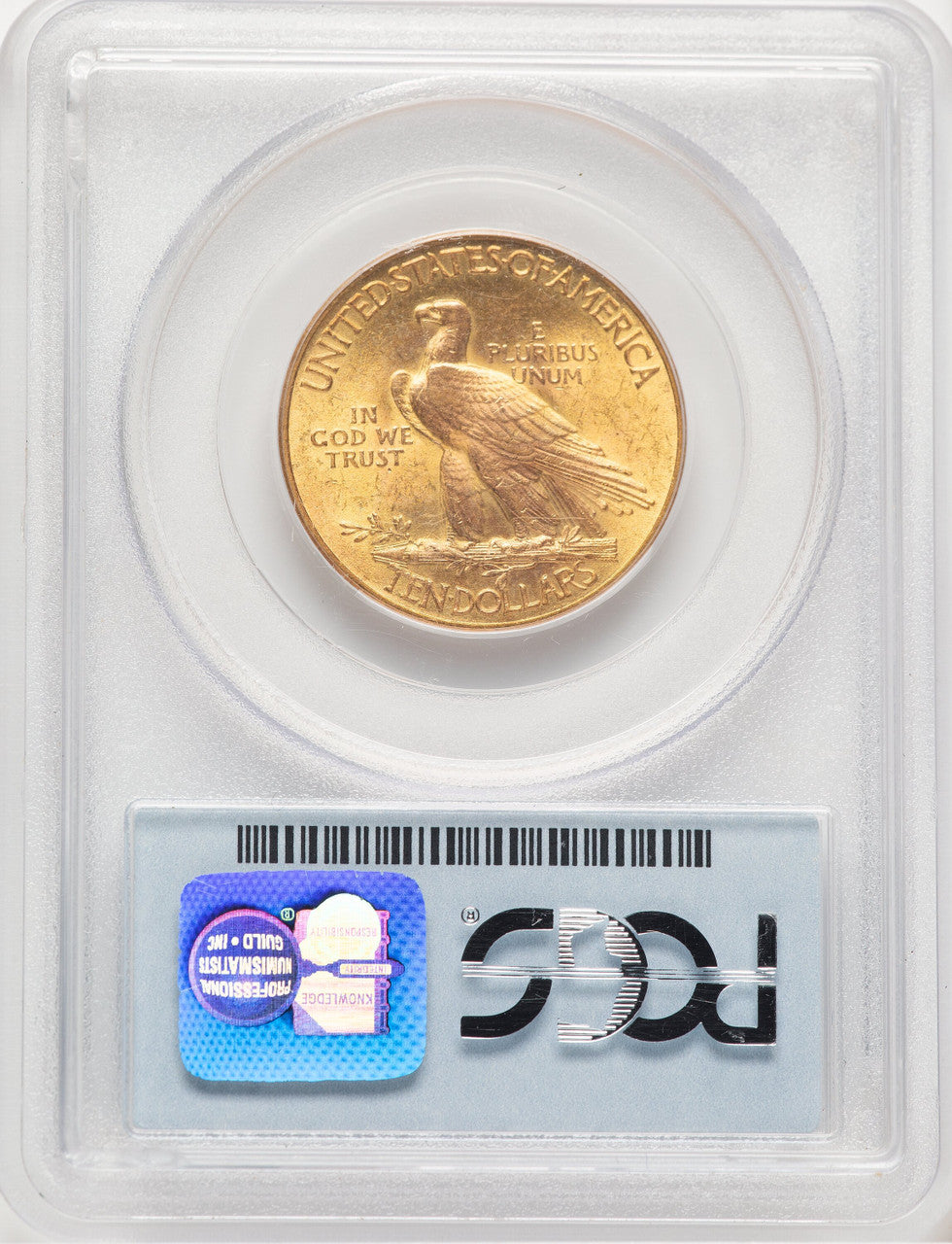1912 $10 Indian Eagle PCGS MS63 (779130001)