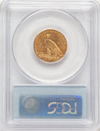 1908-D $5 Indian Half Eagle PCGS MS62 (779143030)