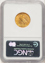 1915 $5 Indian Half Eagle NGC MS62 (779143034)