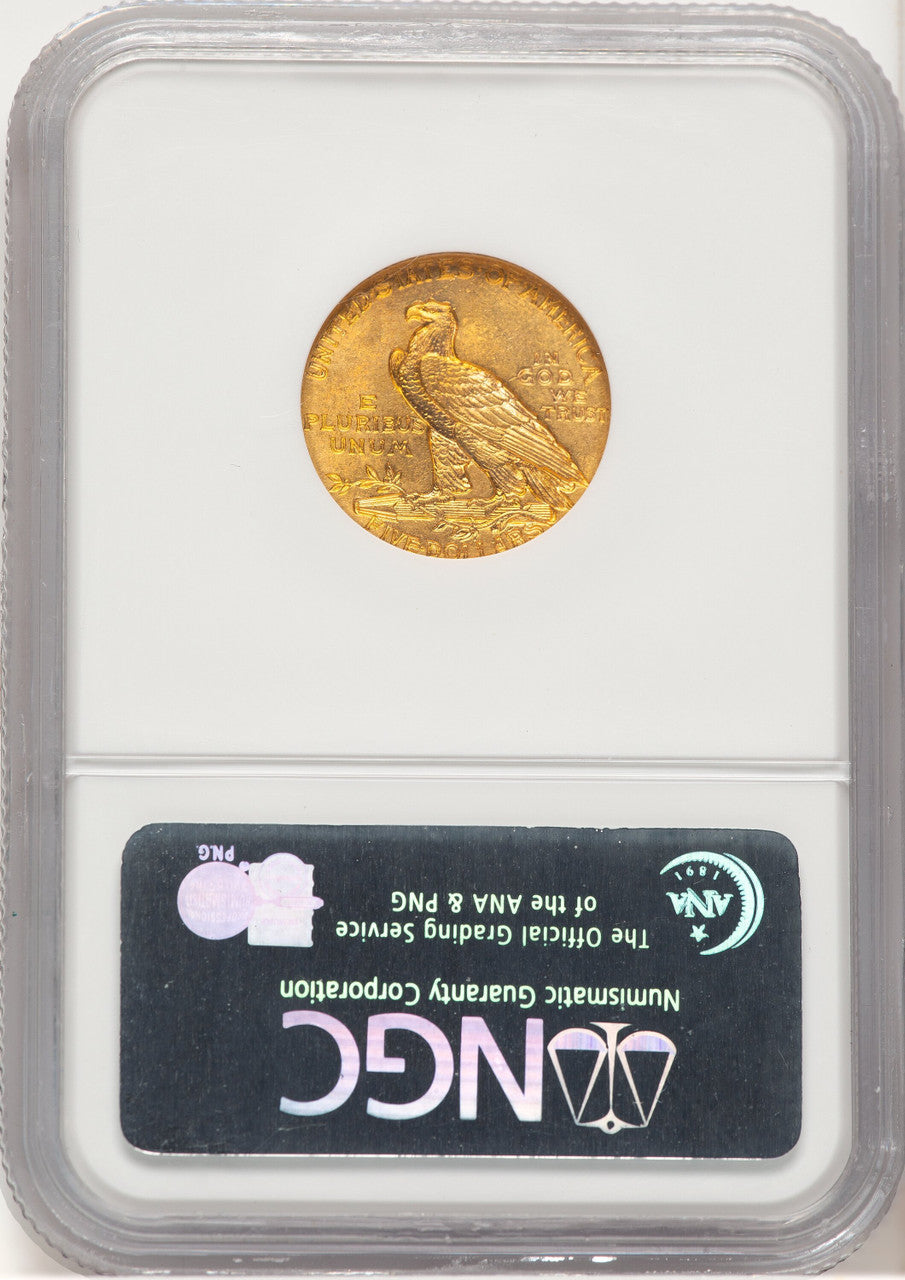 1915 $5 Indian Half Eagle NGC MS62 (779143034)