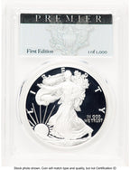 2018-S Proof Silver Eagle Limited Edition Proof Set 1 oz Premier Label PCGS PR70
