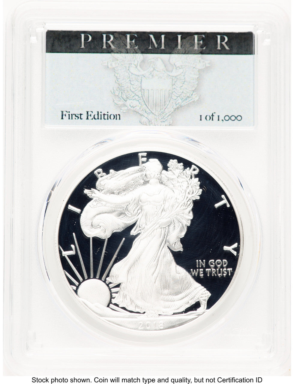 2018-S Proof Silver Eagle Limited Edition Proof Set 1 oz Premier Label PCGS PR70