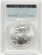 2020 Silver Eagle Premier Label PCGS PR70