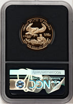2001-W Proof Gold Eagle 1/2 oz Anna Cabral Prestige Treasurer Series NGC PF70