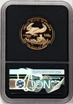 2002-W Proof Gold Eagle 1/2 oz Anna Cabral Prestige Treasurer Series NGC PF70
