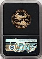 2014-W Proof Gold Eagle 1/2 oz ER Anna Cabral Prestige Treasurer Series NGC PF70