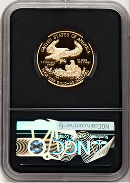 2017-W Proof Gold Eagle 1/2 oz Anna Cabral Prestige Treasurer Series NGC PF70