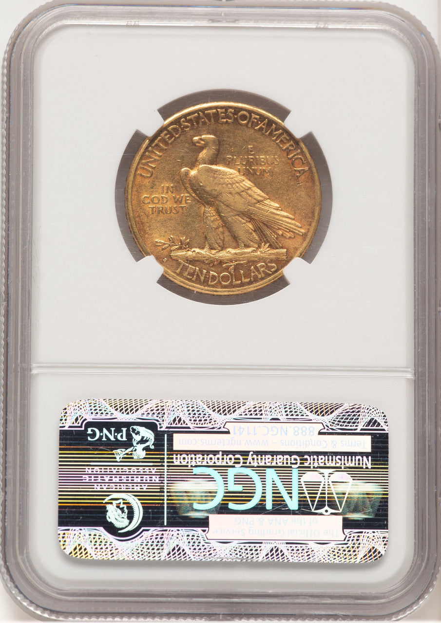 1913-S $10 Indian Eagle NGC AU53 (779247059)