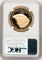 2023-W Proof Gold Eagle 1 oz FDI West Point Star Label NGC MS70