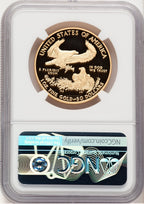 2021-W Type 1 Proof Gold Eagle 1 oz Don Everhart NGC MS70